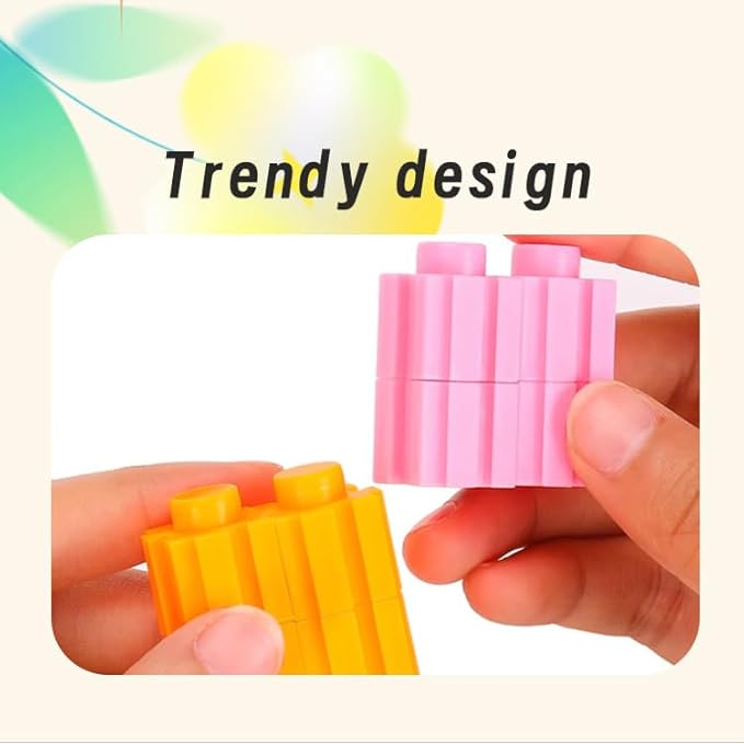OZTZ Toy Bear Building Blocks Kit - Creative Game of 3D Bear Building Block Toys Brick Decorative Items (Childhood)