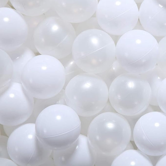 GOGOSO Ball Pit Balls for Toddles, Kids Plastic Balls for BallPit, Pool, Baby Party Accessories, Birthday Decoration 50 100 200 500 1000